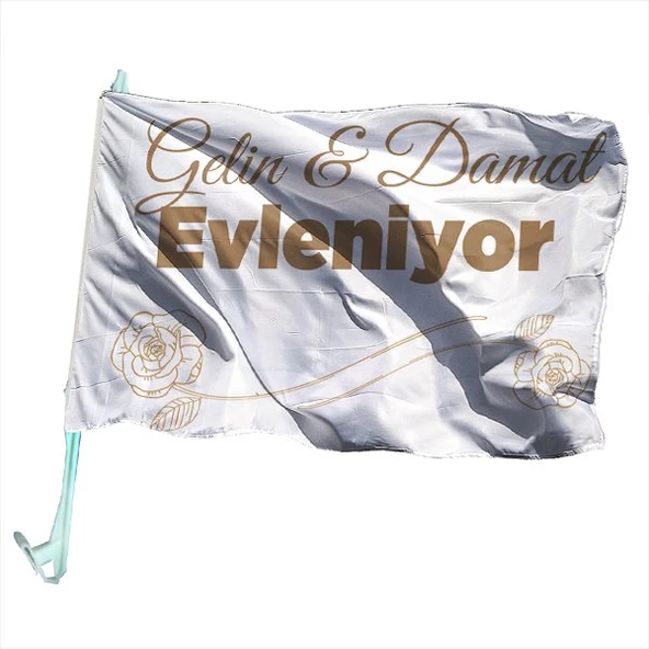 Gelin & Damat Evleniyor 30x45 cm - 30 adet ürün görseli 1