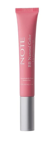 Note Bb Lip Corrector Renk Eşitleyici Ve Nemlendirici Dudak Parlatıcısı - 02 Pembe ürün görseli 1