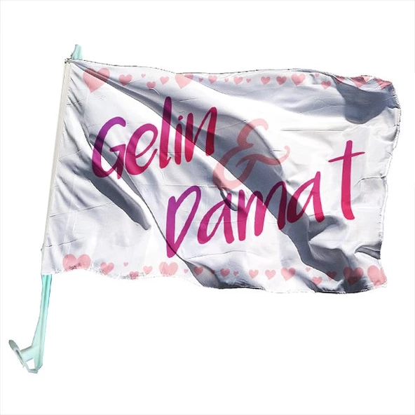 Gelin & Damat Evleniyor 30x45 cm - 30 adet ürün görseli 1