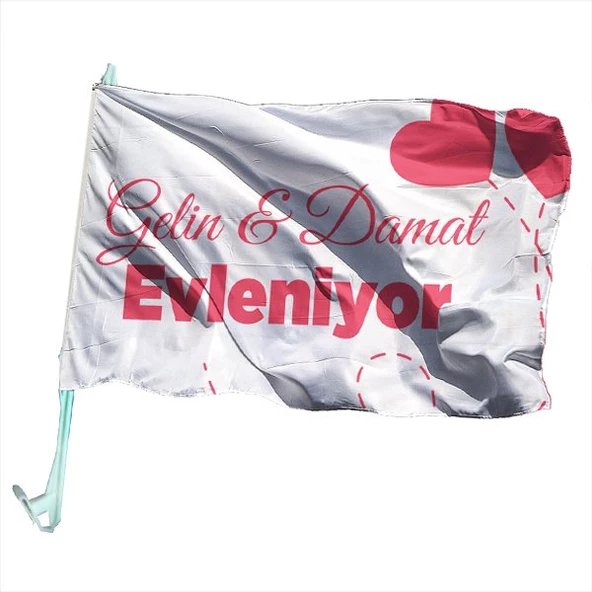 Gelin & Damat Evleniyor 30x45 cm - 30 adet ürün görseli 1