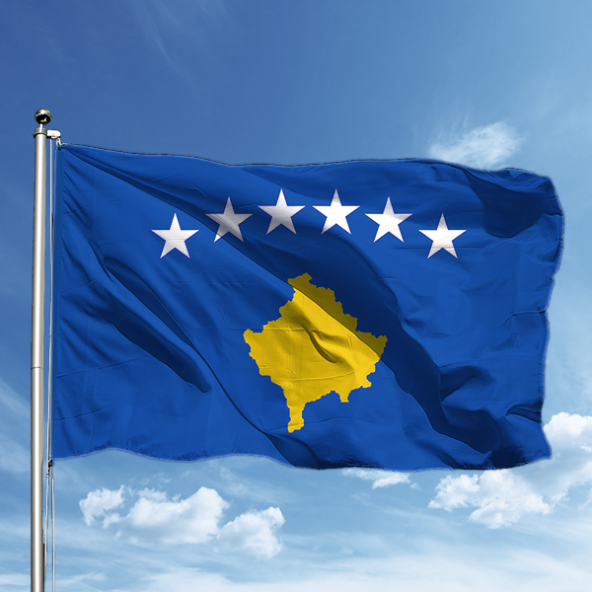 Kosova Bayrağı 50*75 ürün görseli 1