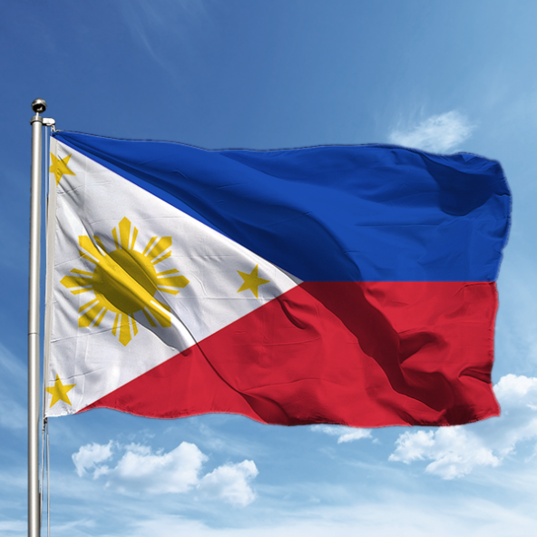 Filipinler Bayrağı 50*75 ürün görseli 1