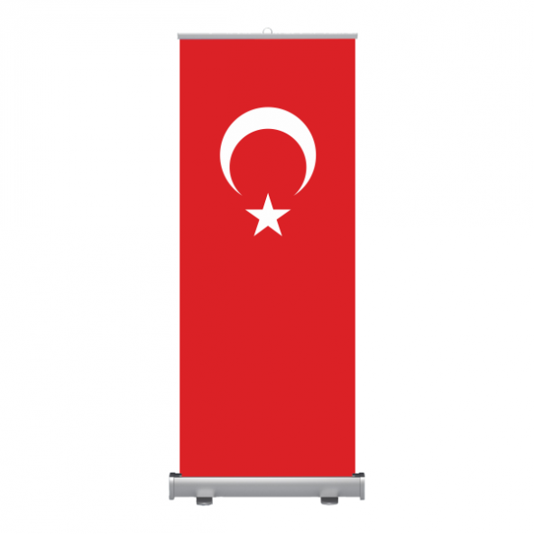 Türk Bayrağı Roll up Banner-9 ürün görseli 1