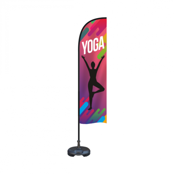 Yoga Yelken Bayrak ürün görseli 1