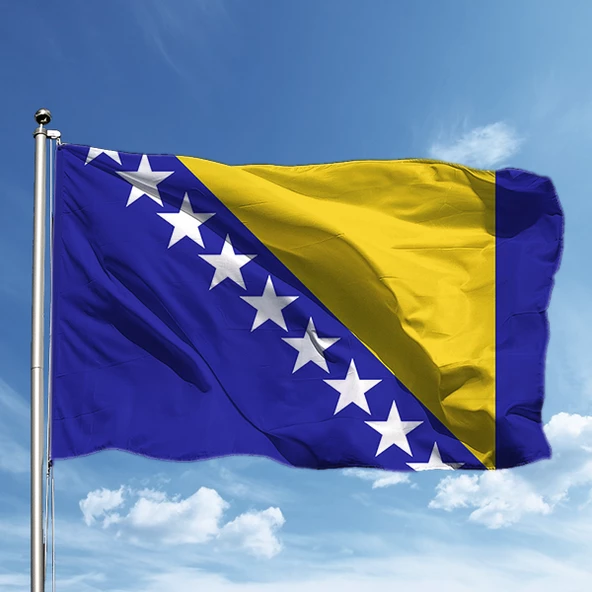 Bosna Hersek Bayrağı 50*75 ürün görseli 1