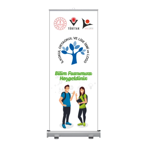 Bilim Fuarı Roll up Banner-7 ürün görseli 1