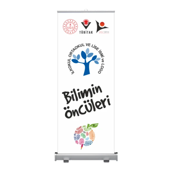 Bilim Fuarı Roll up Banner-3 ürün görseli 1