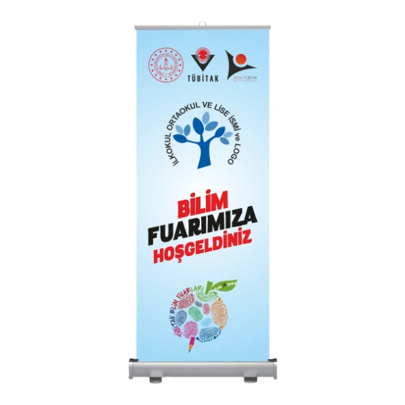Bilim Fuarı Roll up Banner-6 ürün görseli 1