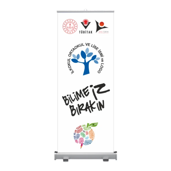 Bilim Fuarı Roll up Banner-1 ürün görseli 1