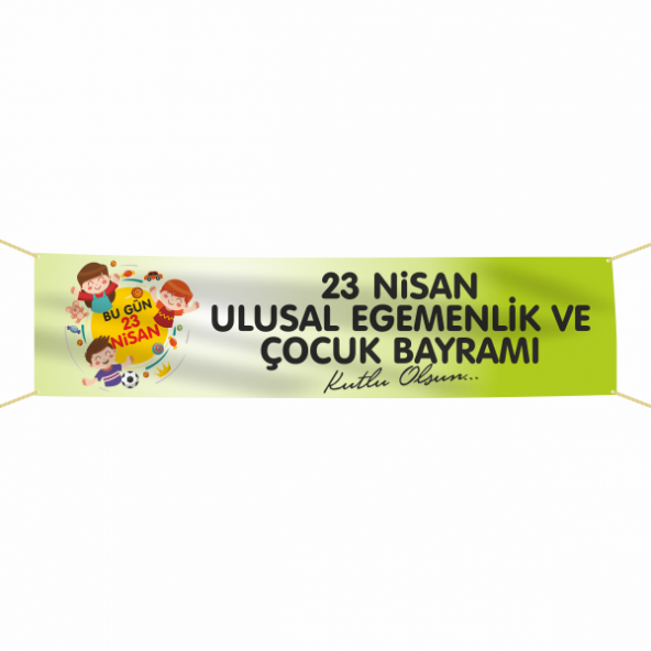 23 Nisan Pankartı -3 ürün görseli 1