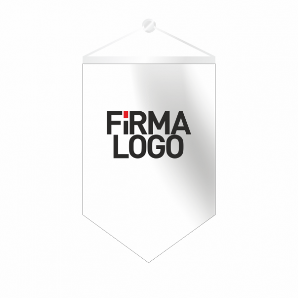Beşgen Özel Logolu Flama 25x35 cm ürün görseli 1