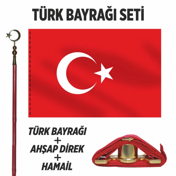 Okul Flaması Tören Takım Seti 2 ürün görseli 1