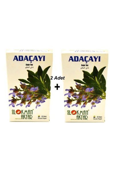 2 kutu Adaçayı 2x20 Süzen Poşet, Lokman Aktar ürün görseli 1