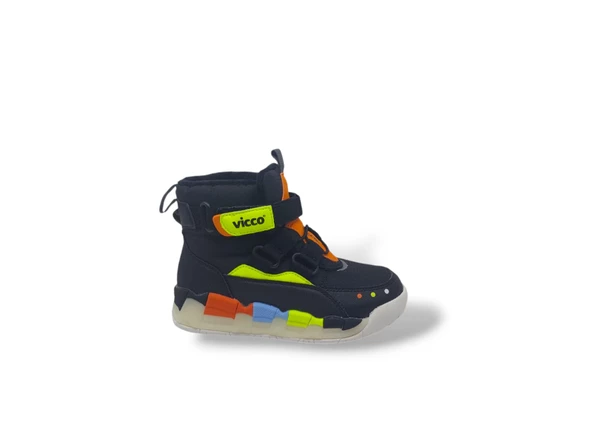 Vicco Lesi Unisex Çocuk Siyah Bot ürün görseli 1