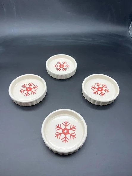 Handmade Winter Time 4lü Çerezlik Sosluk ürün görseli 1