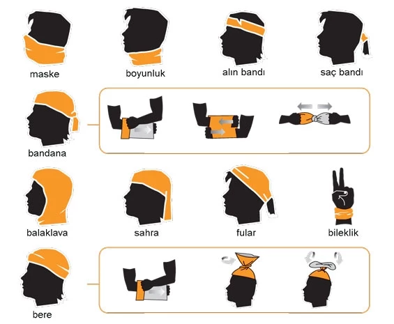 Wind Cat Çocuk Bandana Wd1248 - Resim 4