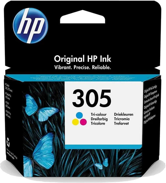 Hp 305 (3ym60ae) Orjinal Renkli Kartuş Hp Deskjet 2710 - Deskjet 2720 ürün görseli 1