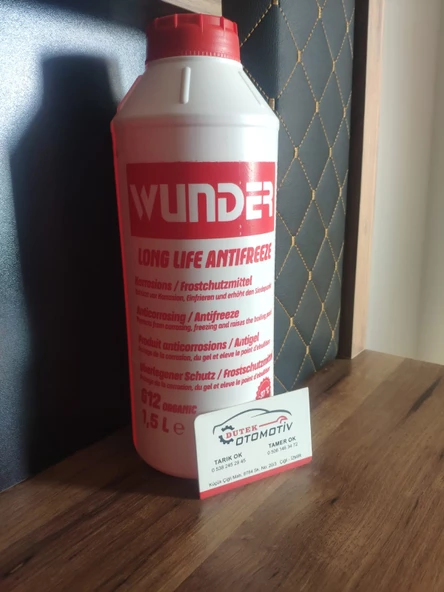 Wunder Kırmızı  Organik Antifriz 1.5 L 37c Derece ürün görseli 1