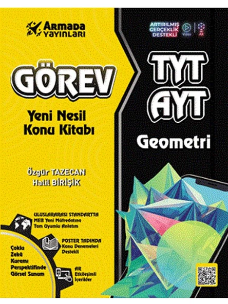 ARMADA GÖREV YKS TYT AYT GEOMETRİ KONU KİTABI Yeni Nesil ürün görseli 1