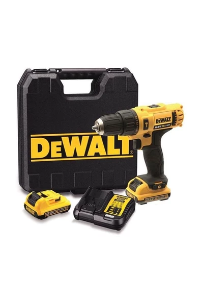 Dewalt Dcd716D2 10.8Volt/2.0Ah Li-Ion Çift Akülü Profesyonel Darbeli Matkap ürün görseli 1