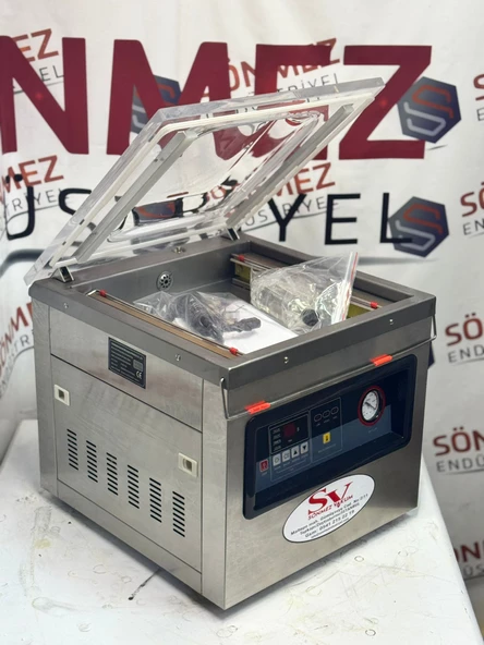 Sönmez Vakum 41 Cm Çift Çene Peynir Et Gıda Vakum Makinesi ürün görseli 1