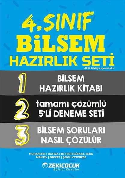4. Sınıf Bilsem Hazırlık Seti Zeki Çocuk ürün görseli 1