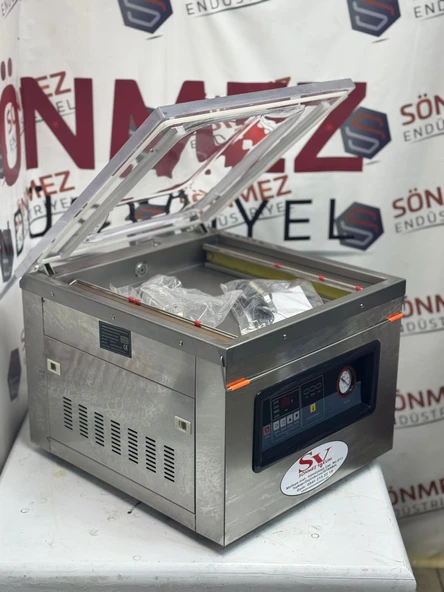 Sönmez Vakum 51 Cm Çift Çene Peynir Sucuk Et Gıda Vakum Makinesi ürün görseli 1