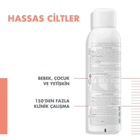 Avene Eau Thermale Water Termal Su 150ml - Resim 4