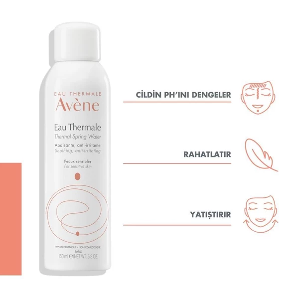 Avene Eau Thermale Water Termal Su 150ml - Resim 3