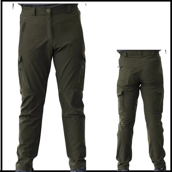 Uyguna-Yakala Haki Erkek Pantolon-NT.562 ürün görseli 1