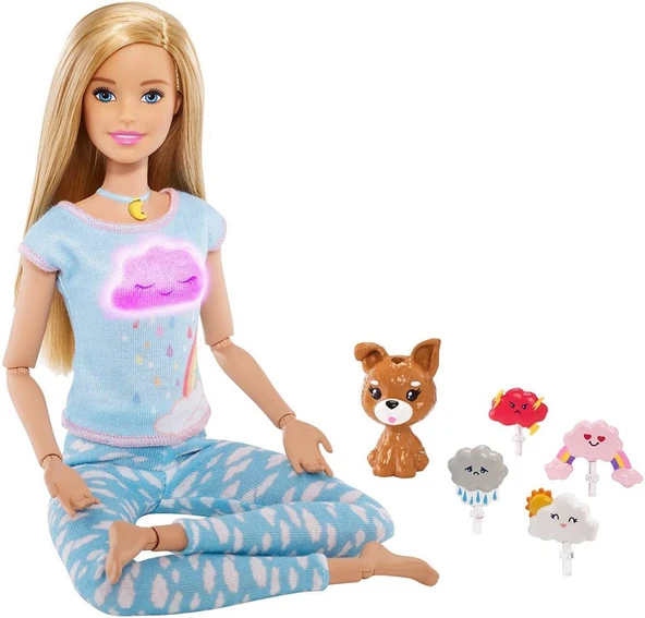 Barbie Wellness Nefes Egzersizi Bebeği GNK01 ürün görseli 1
