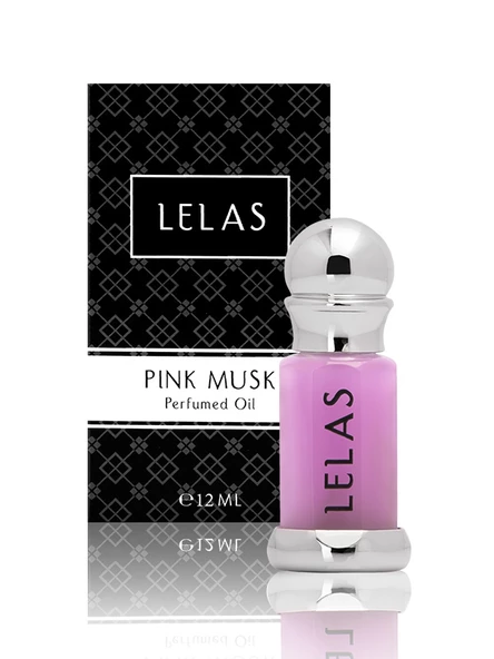 LELAS Pink Musk Unisex Parfüm Yağı 12 ML – Oryantal Saf Esans – 1474 ürün görseli 1