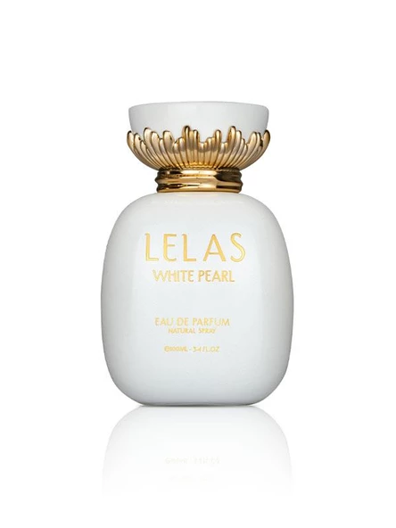 LELAS Pearl 1723 White Pearl Kadın Parfüm EDP 100 ML – Oryantal Kalıcı Koku ürün görseli 1