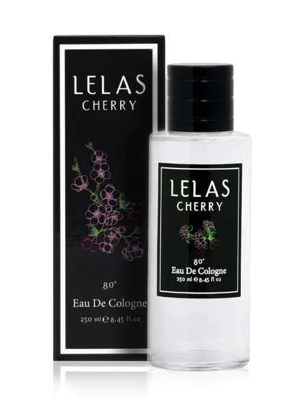 LELAS Cherry Cologne Unisex Kolonya 250 ML – Meyvemsi Ferahlatıcı Kiraz Kolonyası – 4811 ürün görseli 1
