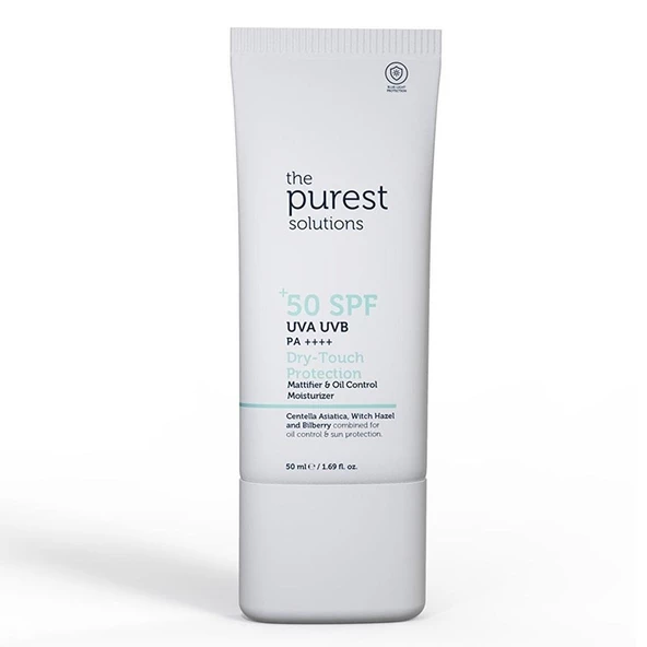 The Purest Solutions Yağlı Ciltler Için Mat Bitişli Güneş Kremi 50ml ürün görseli 1