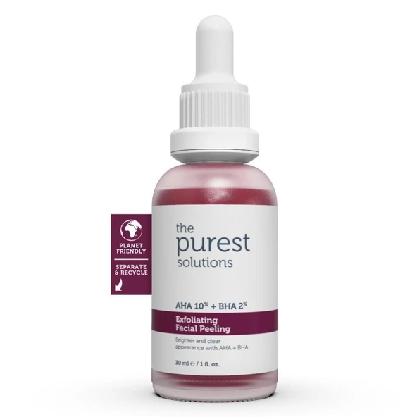 The Purest Solutions Canlandırıcı & Cilt Tonu Eşitleyici Yüz Peeling Serum 30ml ürün görseli 1