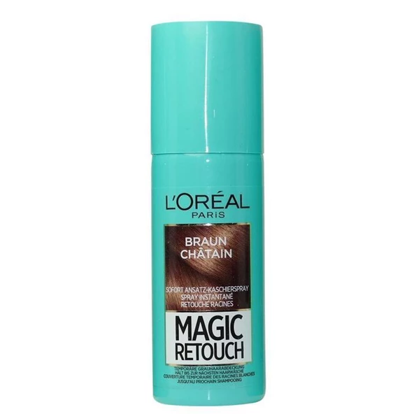 Loreal Paris Magic Retouch Beyazlar için Anında Kapatıcı Sprey - Kahverengi 75 ml ürün görseli 1