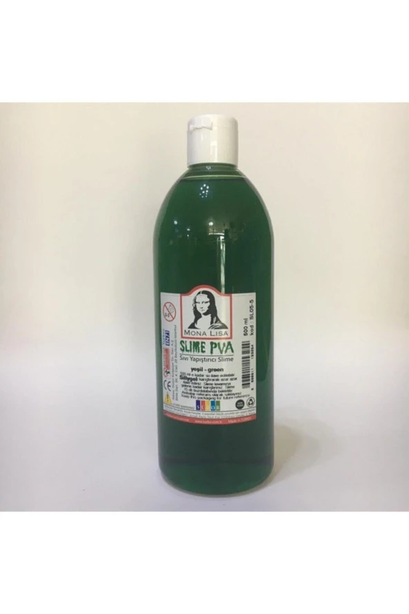 Südor Mona Lisa Slime (Slaym) Sıvı Yapıştırıcı Yeşil 500 Ml. ürün görseli 1