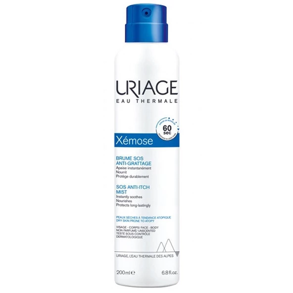 Uriage Xemose Atopik Ciltlere Özel SOS Ferahlatıcı Mist 200ml ürün görseli 1