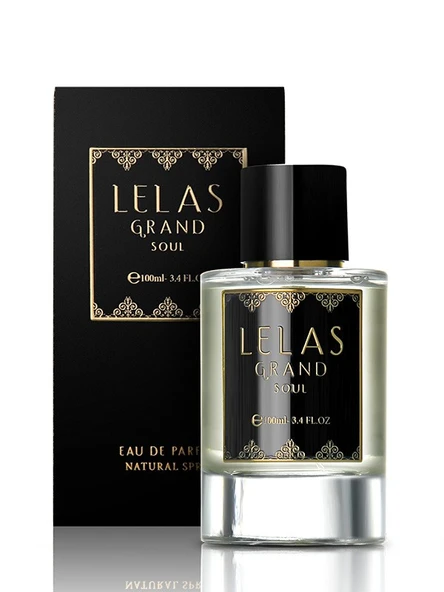 LELAS 1746 Grand Soul Unisex Parfüm EDP 100 ML – Oryantal Odunsu Kalıcı Koku ürün görseli 1