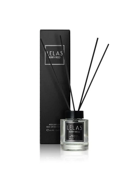 LELAS Difüzör Berry Reed Çubuklu Oda Ortam Kokusu 100 ML – Meyvemsi & Vanilyalı Kalıcı Koku – 1824 ürün görseli 1