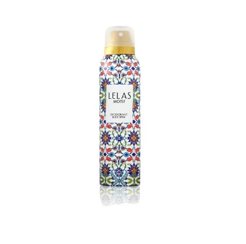 LELAS Motif Unisex Deodorant 150 ML – Oryantal Çiçeksi Parfümlü Koku Spreyi – 1900 ürün görseli 1