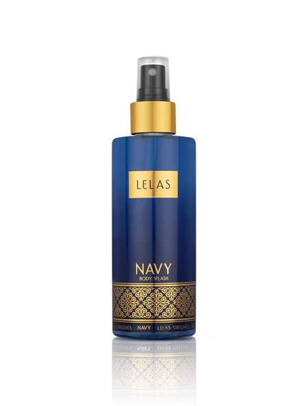 LELAS Navy Unisex Vücut Spreyi 250 ML – Odunsu Oryantal Vanilya Vücut Koku Spreyi – 1158 ürün görseli 1