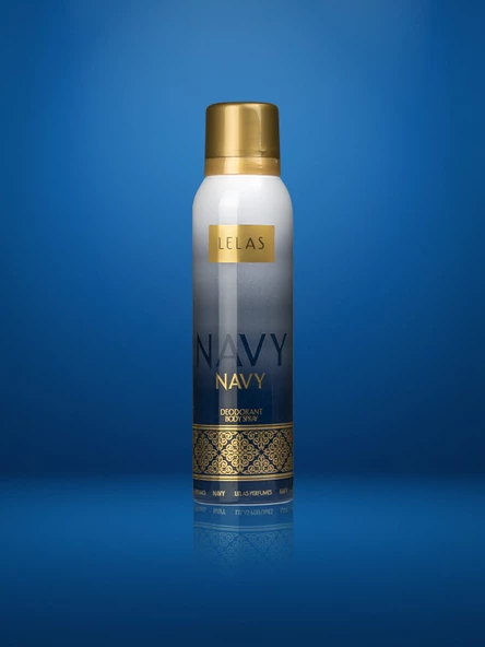 Lelas Navy Deodorant 150 ML – Oryantal Vanilyalı Koku Spreyi – 1159 ürün görseli 1