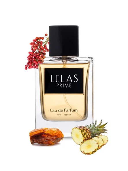 LELAS Prime 390 Nur Kadın Parfüm EDP 55 ML – Meyveli Çiçeksi Amber Kalıcı Koku ürün görseli 1