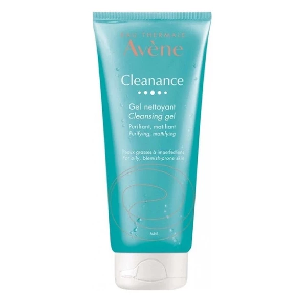 Avene Cleanance Karma ve Yağlı Ciltler İçin Temizleme Jeli 200 ml ürün görseli 1