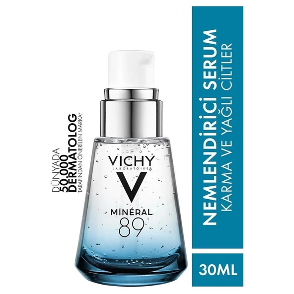 Vichy Mineral 89 Termal Su ve Doğal Hyalüronik Asit İçeren Serum 30ml ürün görseli 1