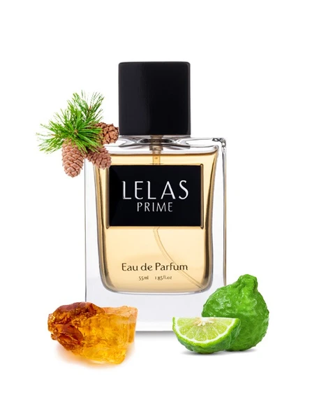 LELAS Prime 188 Glazed Erkek Parfüm EDP 55 ML – Odunsu Kalıcı Koku ürün görseli 1