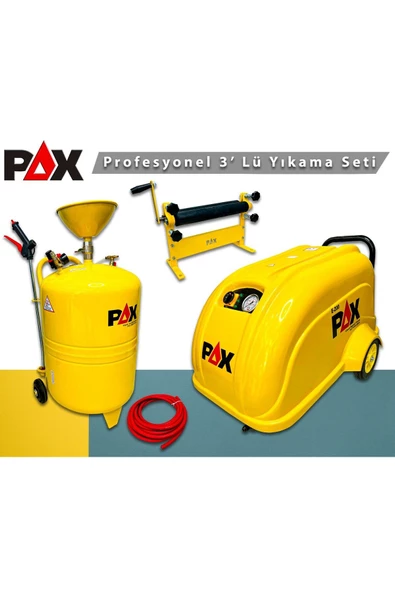 PAX BIGWORKER 200 Bar Yıkama 100 Litre Köpük Tankı ve Bez Sıkma Merdanesi Seti ürün görseli 1