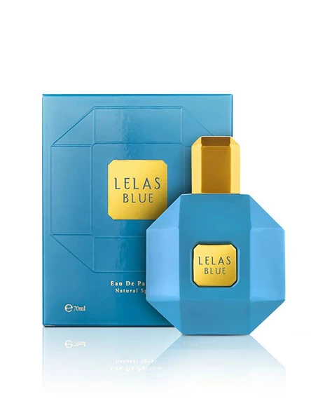 LELAS Color 802 Blue Kadın Parfüm EDP 70 ML – Meyvemsi Çiçeksi Kalıcı Koku ürün görseli 1